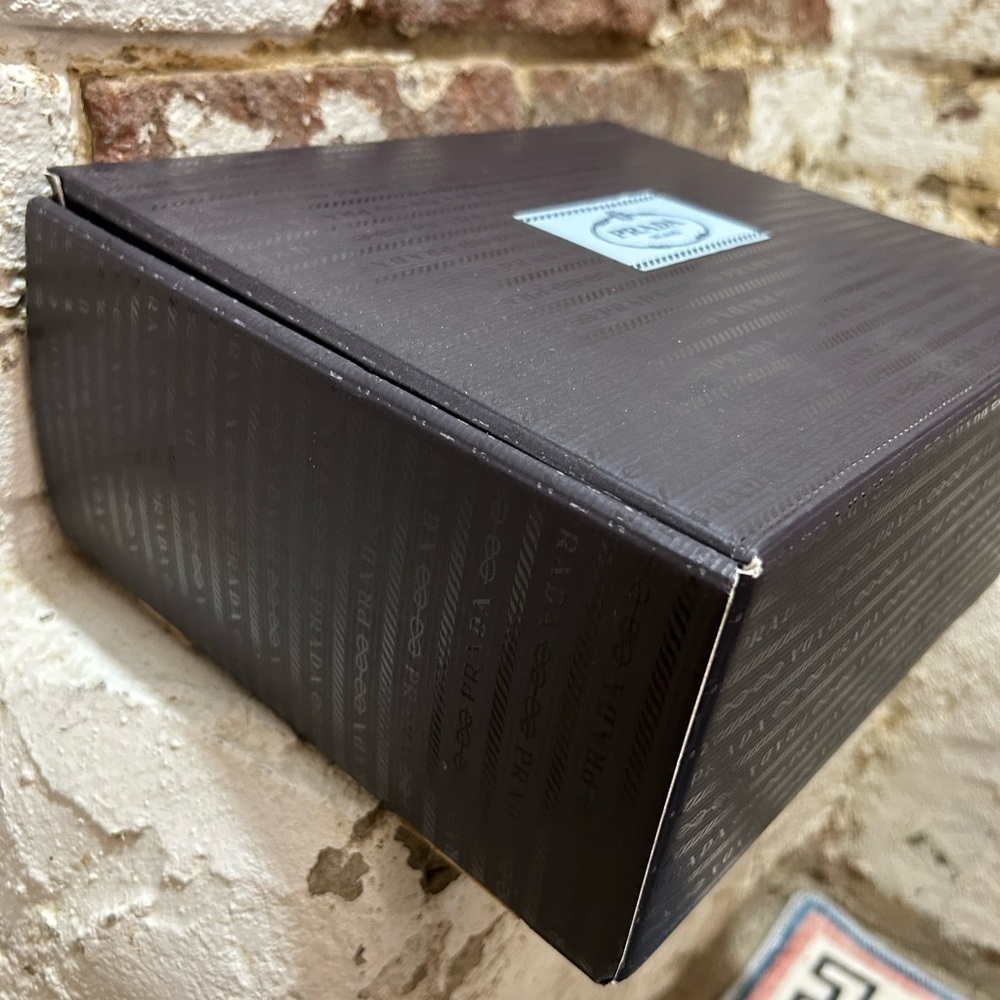 Original Prada Box measures approximately 11.5 x 9.5 x 4.75 inches. Prada Milano - Picture 4 of 10